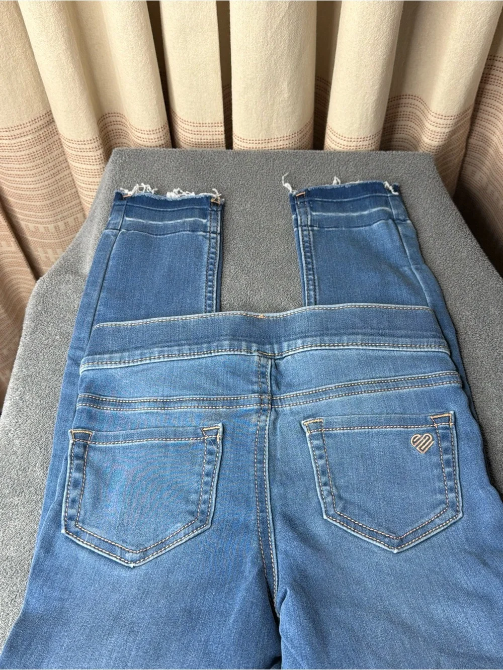 Justice Light Blue Girls' Skinny Jeans